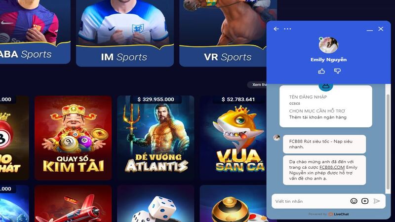hướng dẫn liên hệ fc88.uk.net