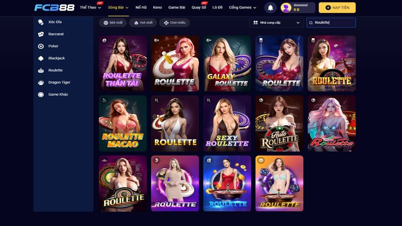 các phiên bản roulette live có sự tương tác với các dealer thật