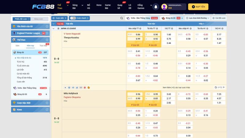 vô vàn kèo cược và trận đấu tại sảnh k sports để người chơi tham gia